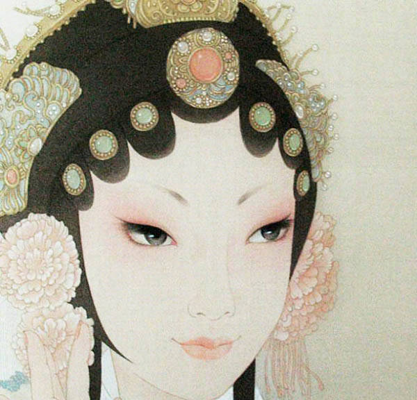 超美的京劇花旦人物圖集，可做頭像的花旦人物