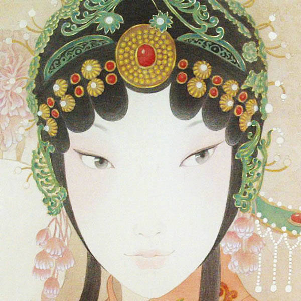 超美的京劇花旦人物圖集，可做頭像的花旦人物