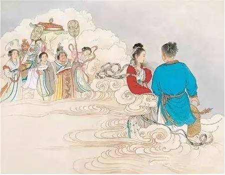 七夕賞最美《牛郎織女》連環(huán)畫(huà)，墨浪作品
