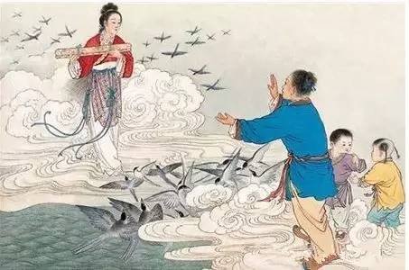 七夕賞最美《牛郎織女》連環(huán)畫(huà)，墨浪作品