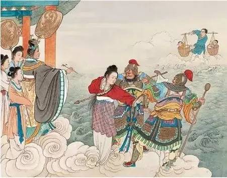 七夕賞最美《牛郎織女》連環(huán)畫(huà)，墨浪作品