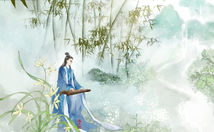 高清古風(fēng)美男圖集（18張），超帥美男古風(fēng)圖片