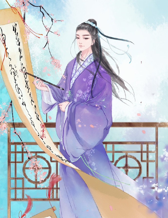 高清古風(fēng)美男圖集（18張），超帥美男古風(fēng)圖片