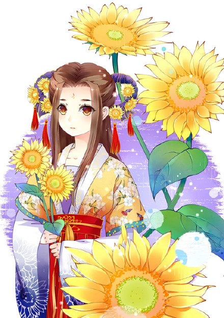 可愛(ài)古風(fēng)女子圖集，超萌的古風(fēng)圖片