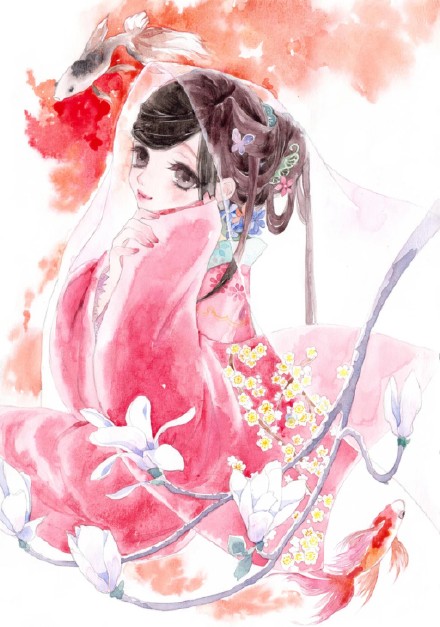 可愛(ài)古風(fēng)女子圖集，超萌的古風(fēng)圖片