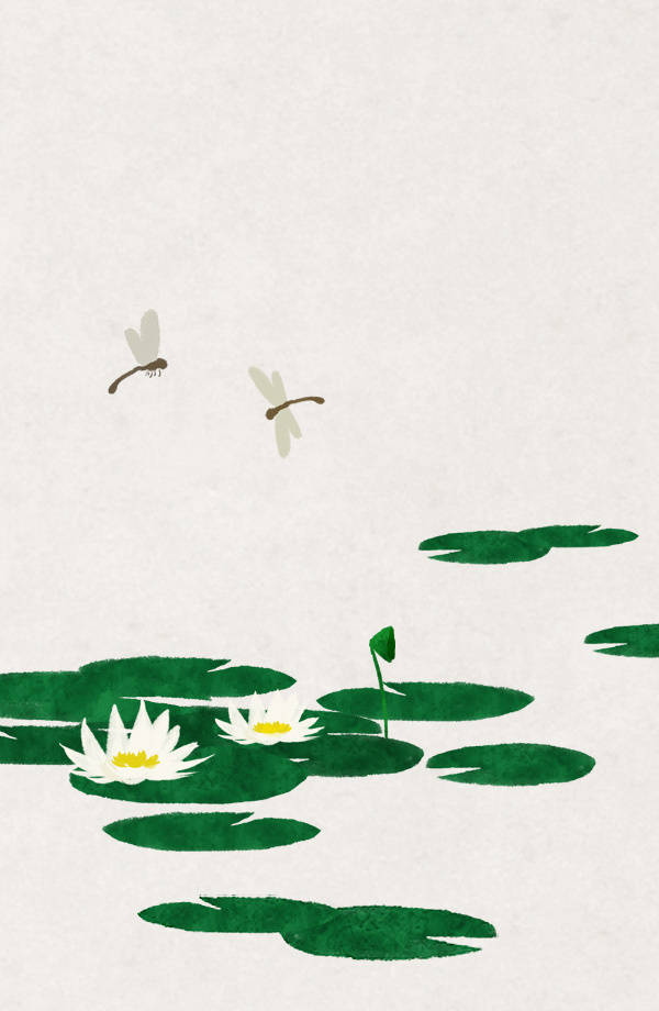 簡約清新手機壁紙圖集，超美的古風圖片