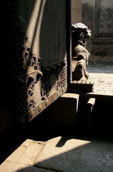 一組流淌著歲月的中國門，美呆了！