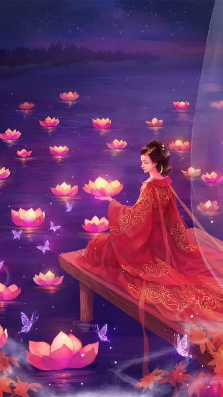 古風(fēng)女子背影圖集，一襲優(yōu)雅背影美呆眾人