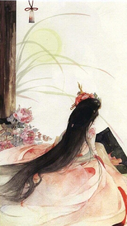 古風(fēng)女子背影圖集，一襲優(yōu)雅背影美呆眾人