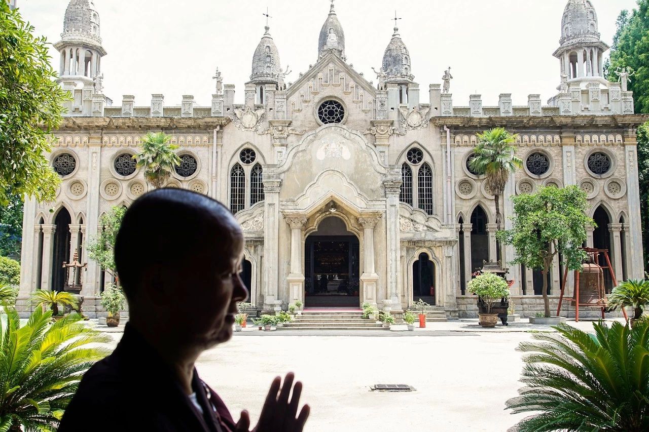 武漢鬧市的尼姑庵，全中國(guó)最美寺廟古德寺