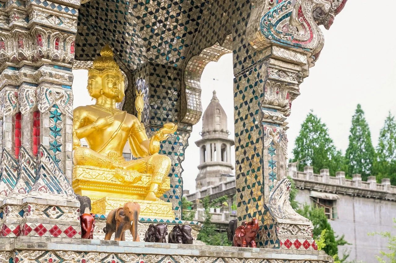 武漢鬧市的尼姑庵，全中國(guó)最美寺廟古德寺