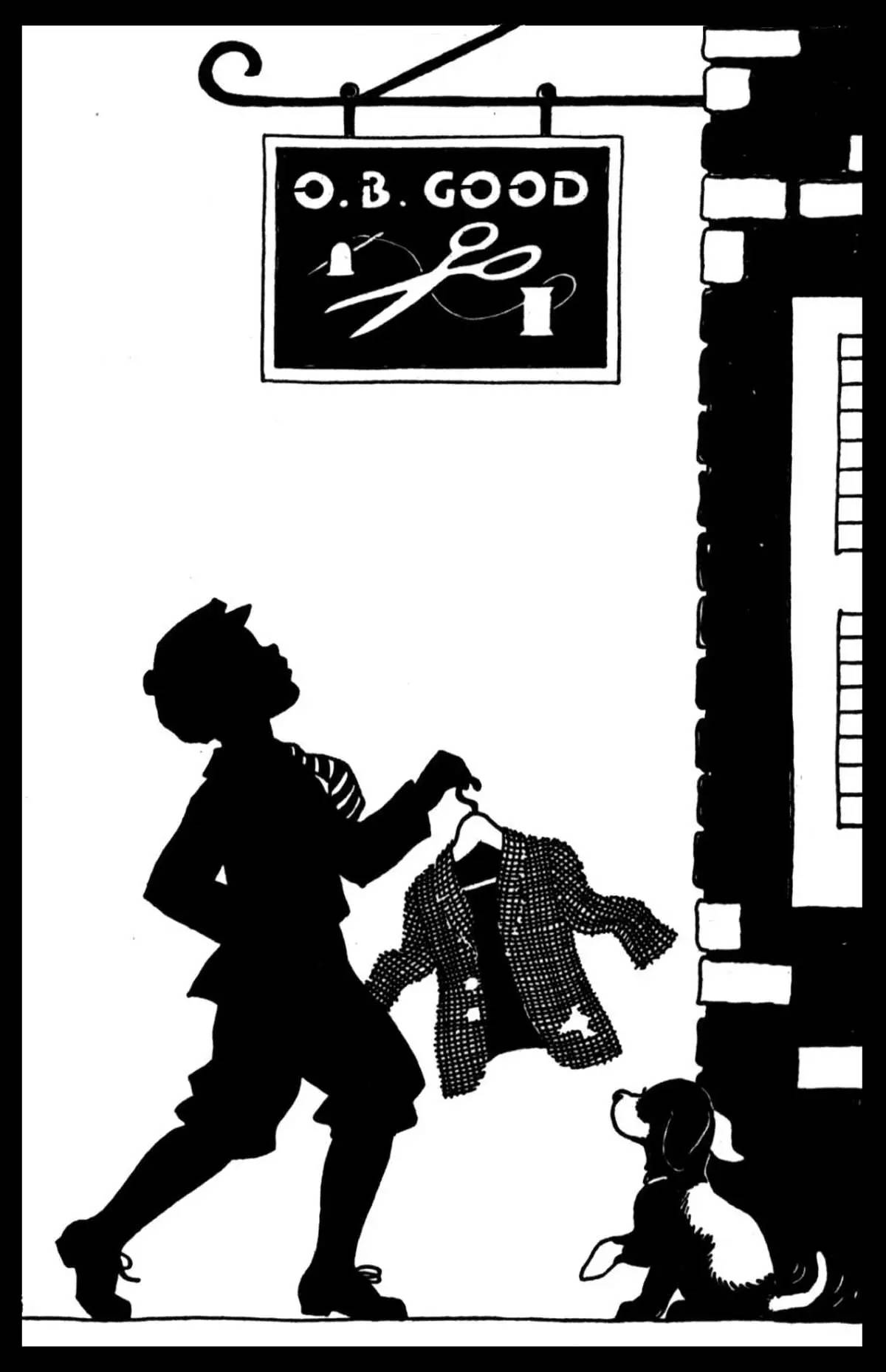 黑白童趣剪紙(26張)，西方剪影作品欣賞