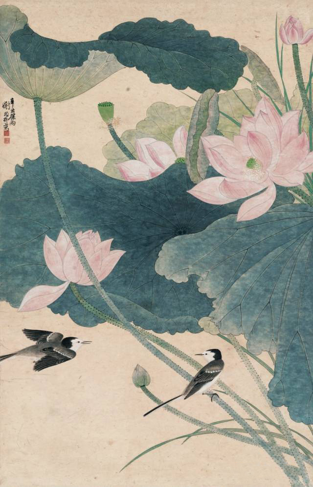 超美國畫圖集欣賞(52張)，高清國畫圖片賞析