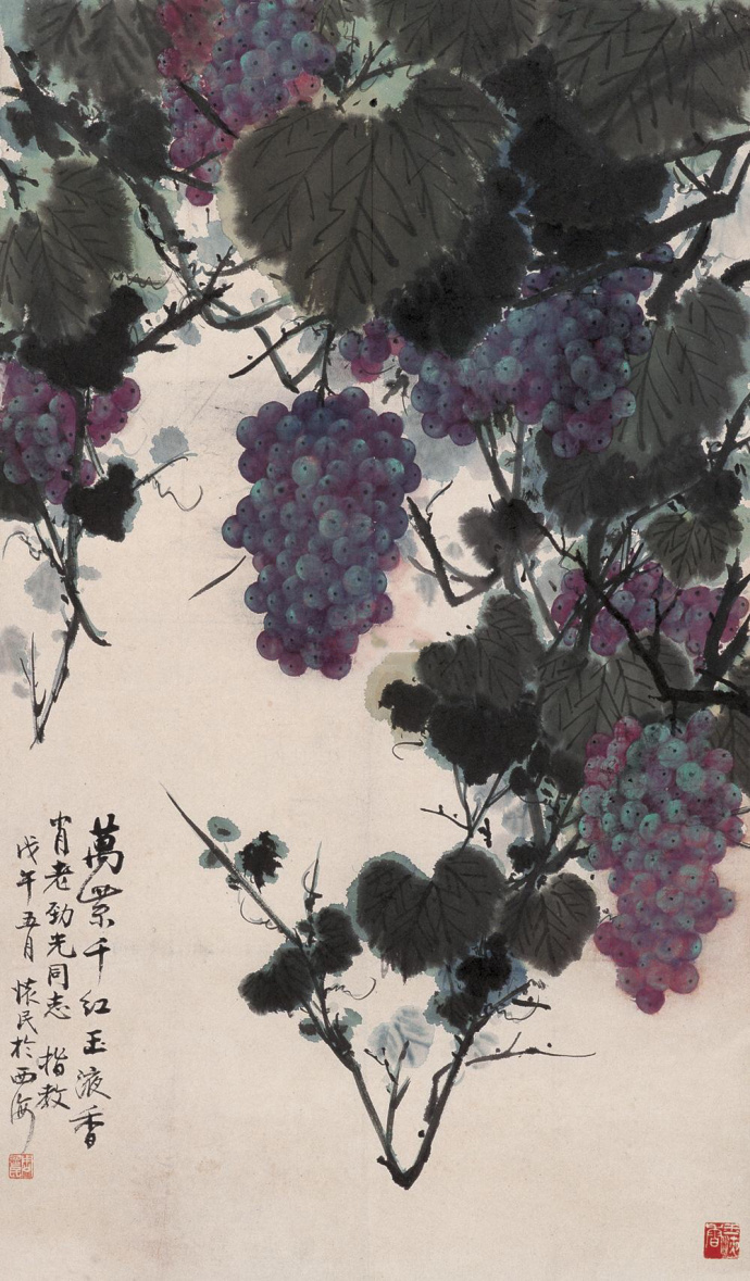 超美國畫圖集欣賞(52張)，高清國畫圖片賞析