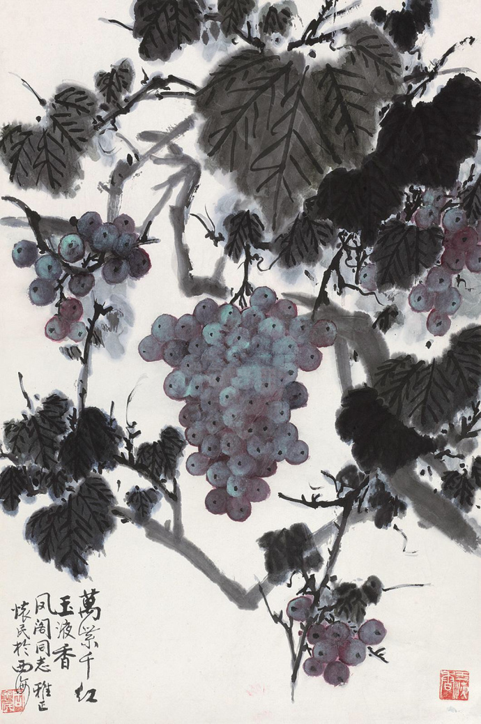 超美國畫圖集欣賞(52張)，高清國畫圖片賞析