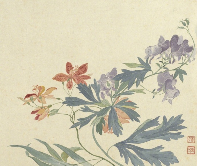 超美國畫圖集欣賞(52張)，高清國畫圖片賞析