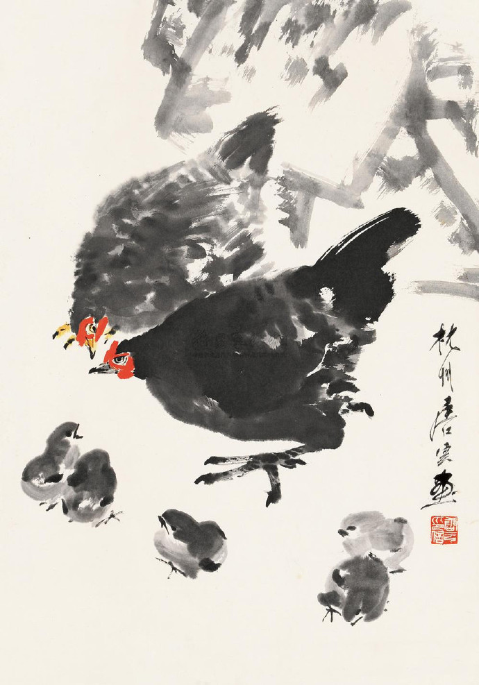 超美國畫圖集欣賞(52張)，高清國畫圖片賞析