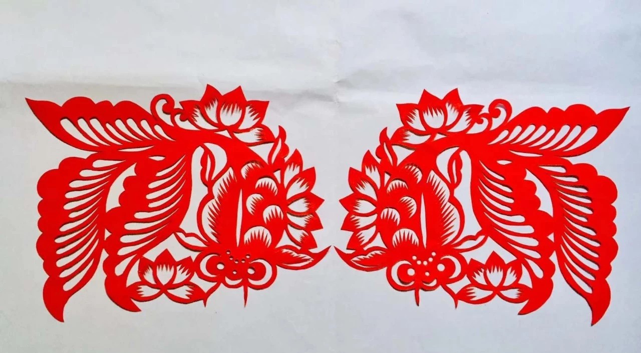 信手剪花花燦爛(20張)，張彬老師剪紙作品