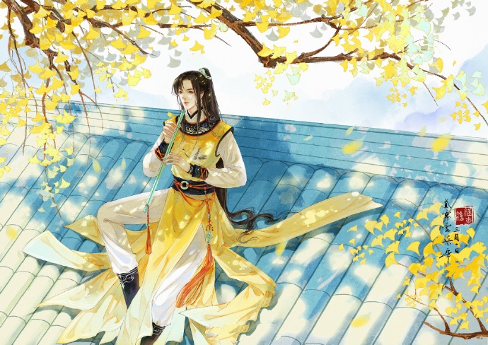 高清古風(fēng)美男圖集(12張)，超帥美男子古風(fēng)圖片