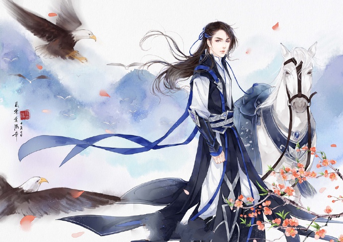 高清古風(fēng)美男圖集(12張)，超帥美男子古風(fēng)圖片