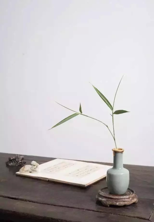 超有意境的瓶花藝術(shù)，一組簡約中國瓶花藝術(shù)