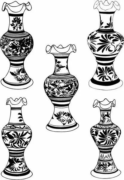 青花瓷素材圖案欣賞，中國傳統(tǒng)藝術(shù)就是這么美