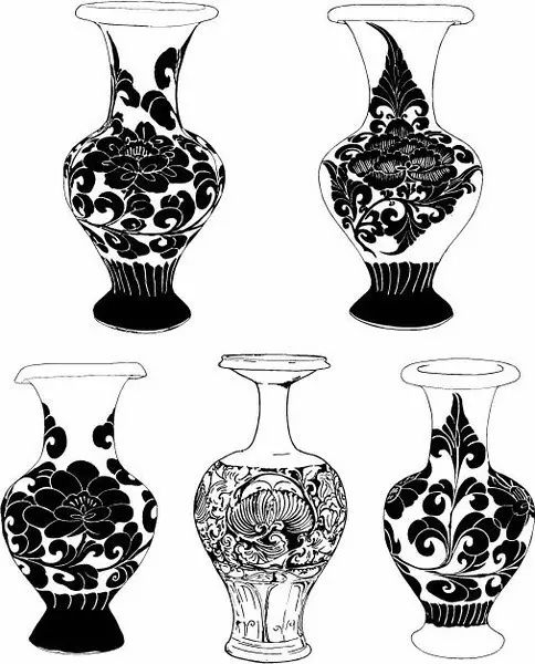 青花瓷素材圖案欣賞，中國傳統(tǒng)藝術(shù)就是這么美