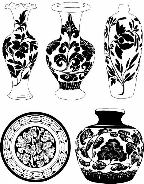 青花瓷素材圖案欣賞，中國傳統(tǒng)藝術(shù)就是這么美