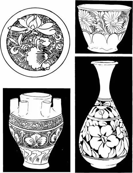 青花瓷素材圖案欣賞，中國傳統(tǒng)藝術(shù)就是這么美