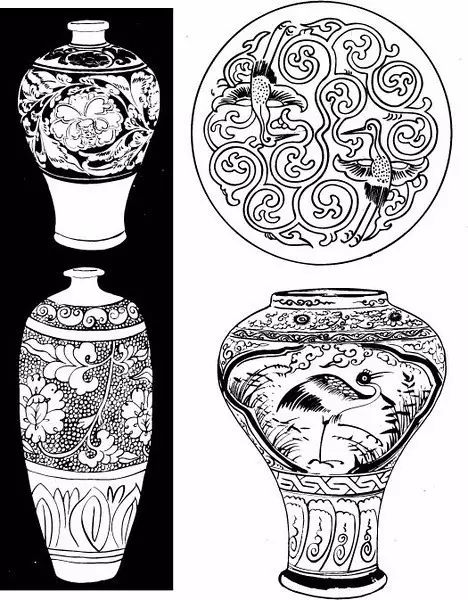 青花瓷素材圖案欣賞，中國傳統(tǒng)藝術(shù)就是這么美