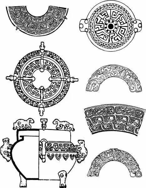 中國(guó)傳統(tǒng)圖案紋樣之青銅器，美得驚心動(dòng)魄!