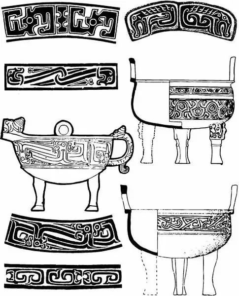 中國(guó)傳統(tǒng)圖案紋樣之青銅器，美得驚心動(dòng)魄!