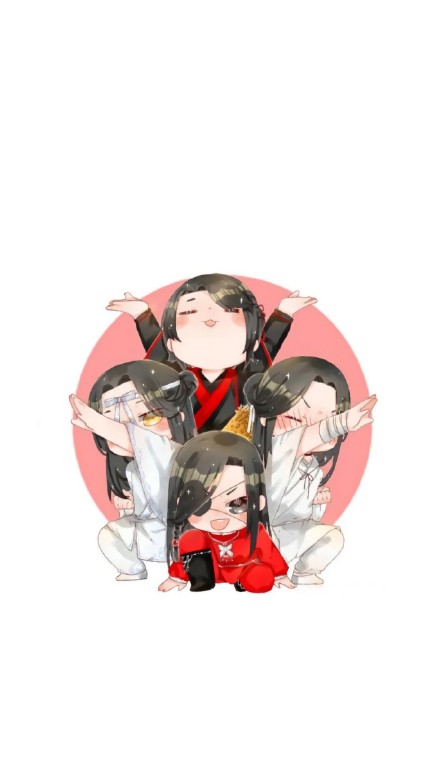 《魔道祖師》古風(fēng)圖片，超萌Q版人物壁紙圖集