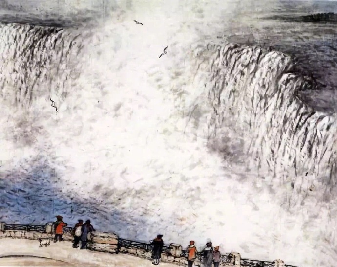 國畫山水圖集(41張)，高清國畫圖片欣賞