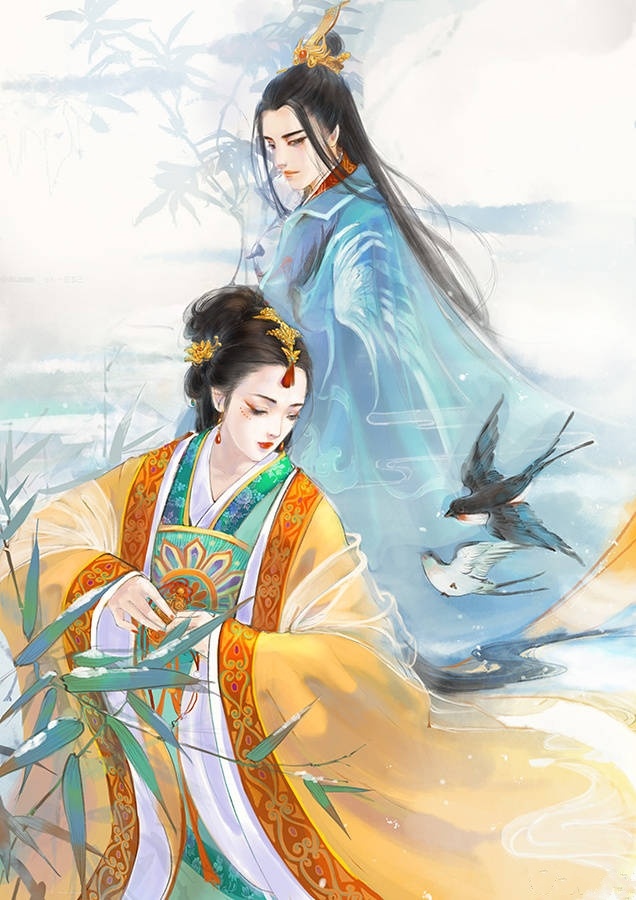 浪漫情侶古風(fēng)圖片，高清唯美古風(fēng)圖集