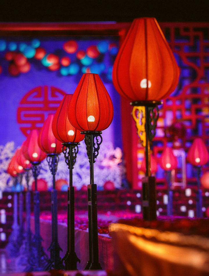 一場最美中國傳統(tǒng)婚禮，中式婚禮中的一角