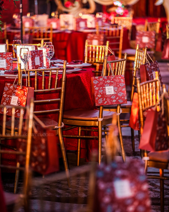 一場最美中國傳統(tǒng)婚禮，中式婚禮中的一角