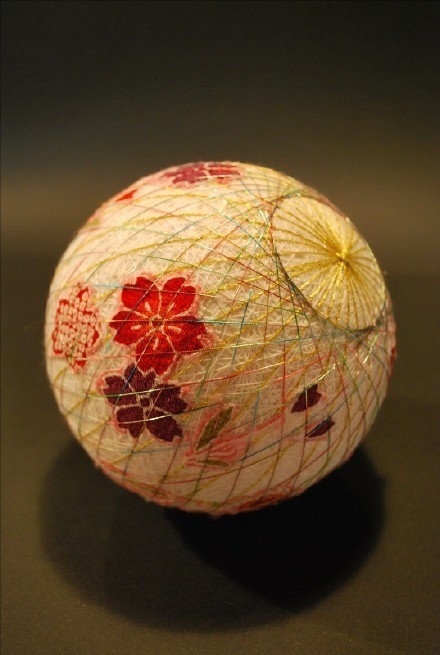精美的手工手鞠球工藝品，絲線(xiàn)纏繞的藝術(shù)品！