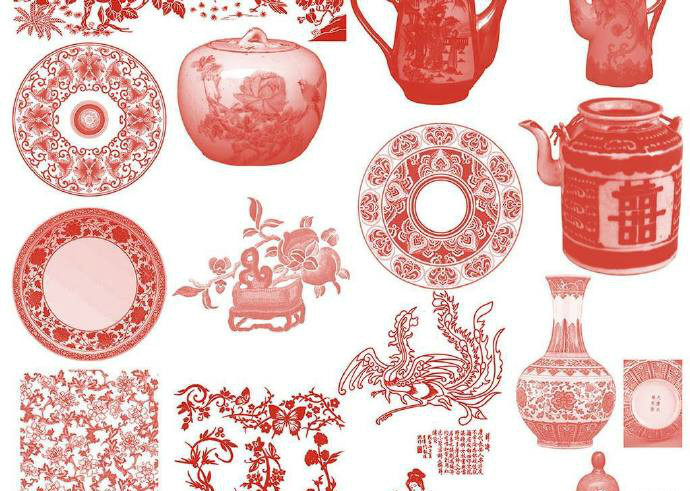 中國古典圖案欣賞，各具特色的中國傳統(tǒng)圖案