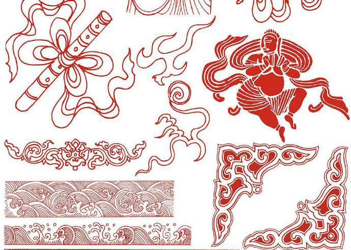 中國古典圖案欣賞，各具特色的中國傳統(tǒng)圖案