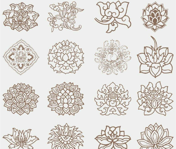 中國古典圖案欣賞，各具特色的中國傳統(tǒng)圖案