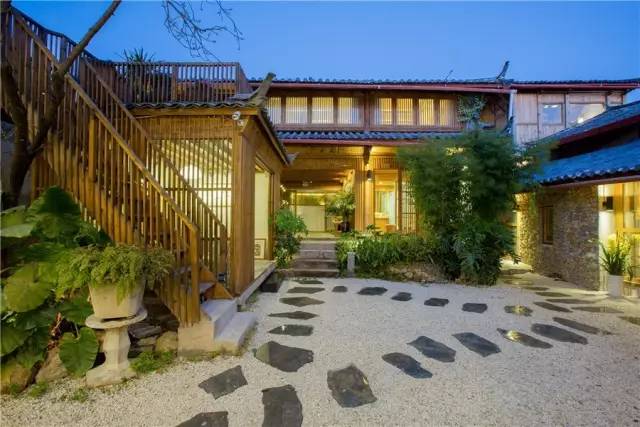 麗江新中式風(fēng)格民宿，麗水云邊