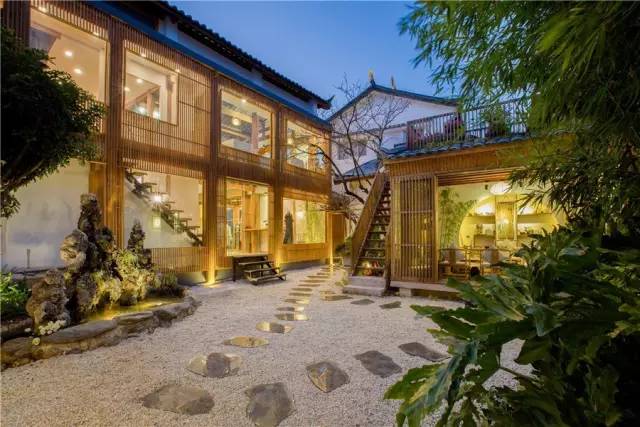 麗江新中式風(fēng)格民宿，麗水云邊