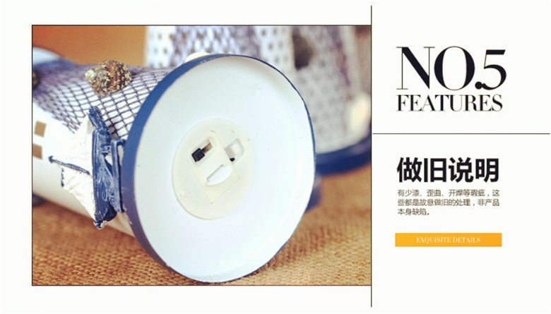 地中海風格創(chuàng)意鐵藝燈塔工藝品