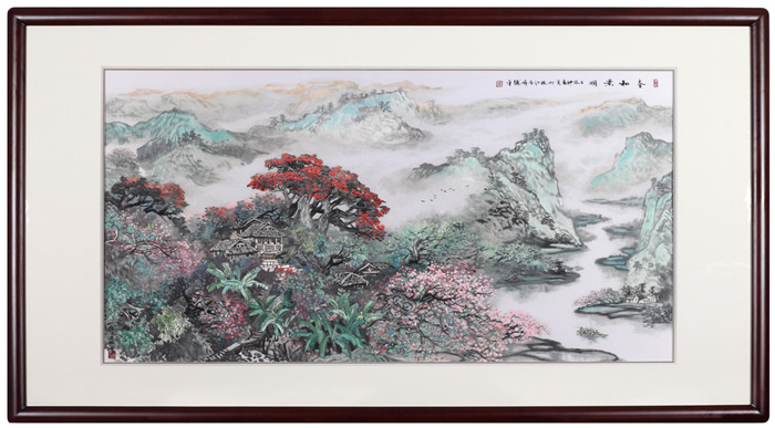 廣繡大師“花佬”許熾光，作品欣賞