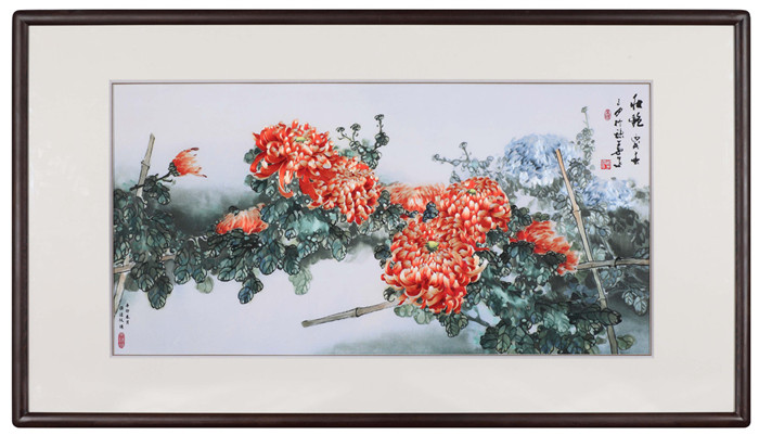 廣繡大師“花佬”許熾光，作品欣賞