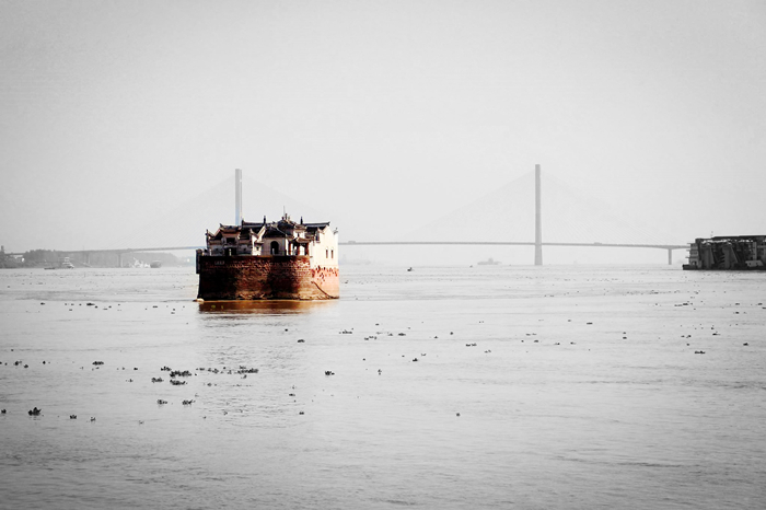 “萬里長江第一閣”鄂州觀音閣，700年屹立不倒