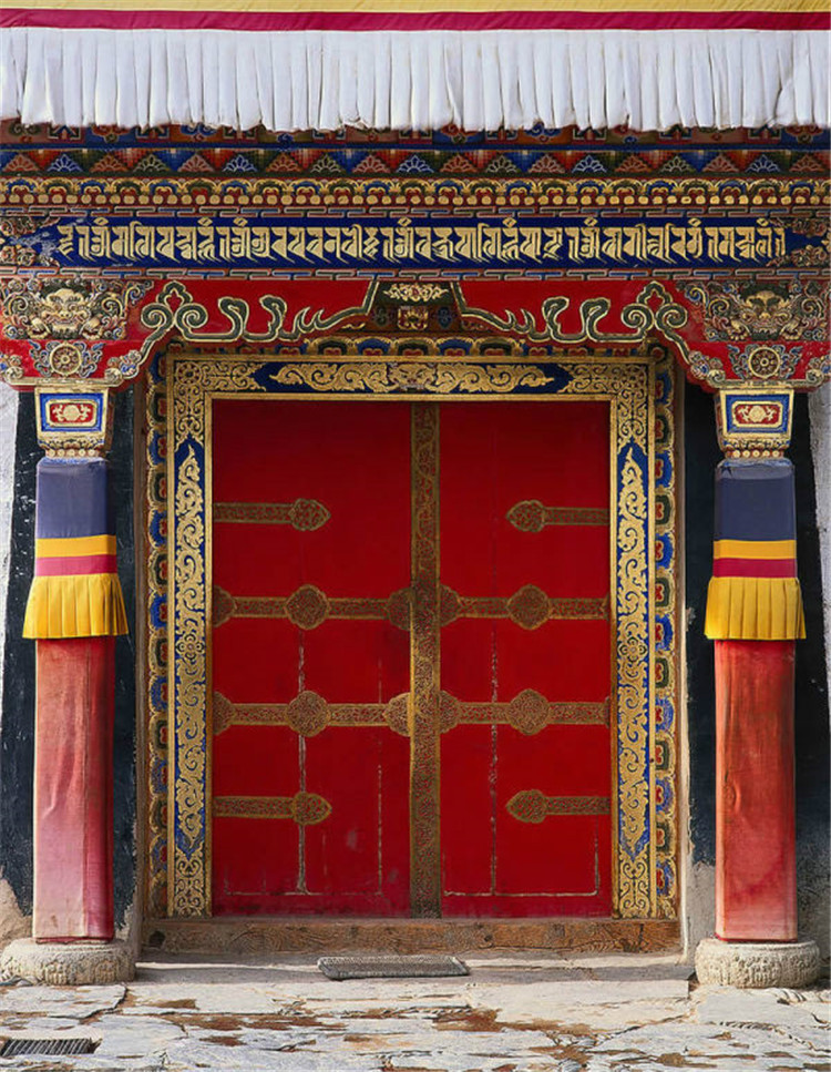 古建筑家佳樂(lè)文學(xué)精致古門(mén)欣賞