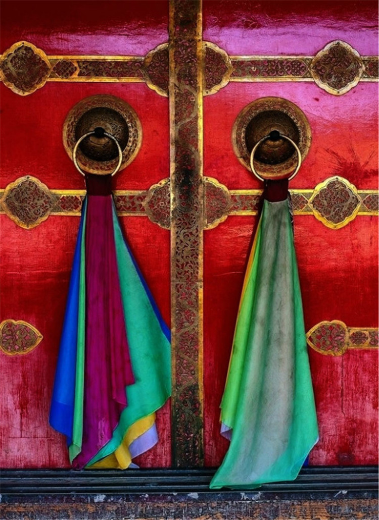 古建筑家佳樂(lè)文學(xué)精致古門欣賞