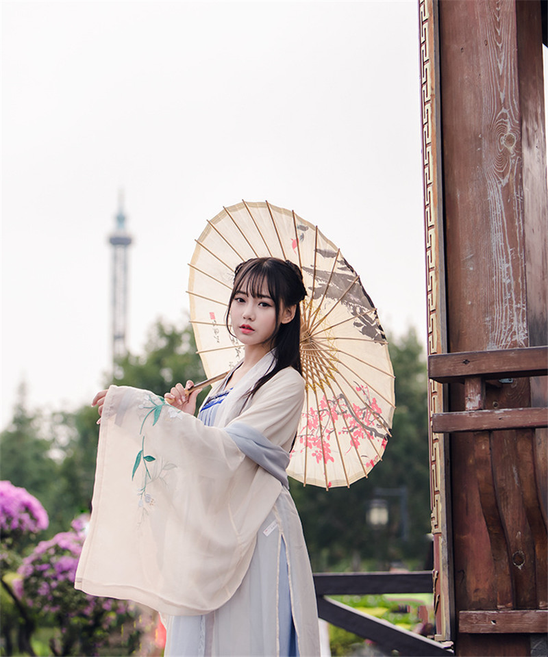 漢元素刺繡秋冬裝三件套